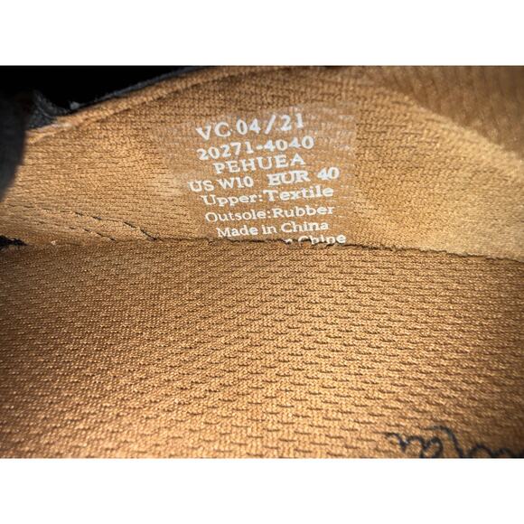 OLUKAI Pehuea Black Mesh Slip On Comfort Casual Sneakers Shoes Womens Size 10 - Picture 7 of 8